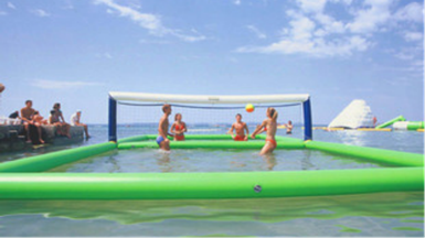 搏翱水上趣味運(yùn)動(dòng)會(huì)項(xiàng)目：水上排球